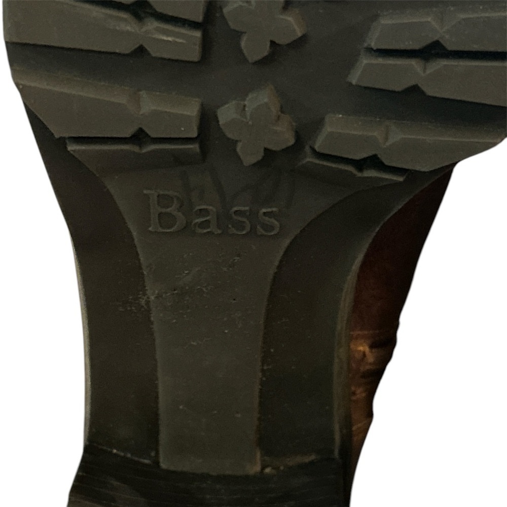 Bass Rustic Two Tone Mid Calf Boot - Picture 6 of 7